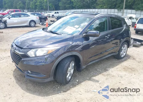 2016 Honda Hr-V Ex-L z USA, uszkodzony, nr VIN 3CZRU5H7XGM740506